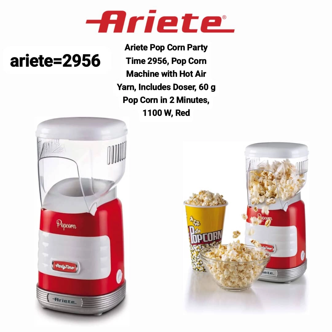 قیمت و خرید پاپ کورن ساز آریته Ariete مدل 2956