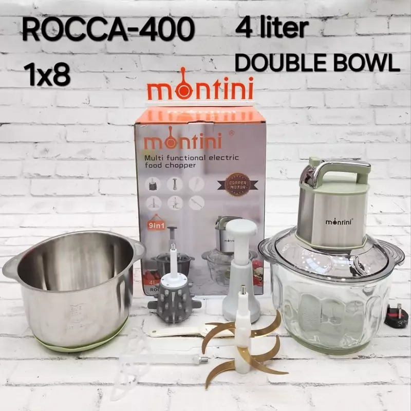 قیمت ‌و خرید معرفی خردکن چندکاره Montini مدل ROCCA-400